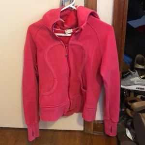 Pink Scuba Lululemon Hoodie